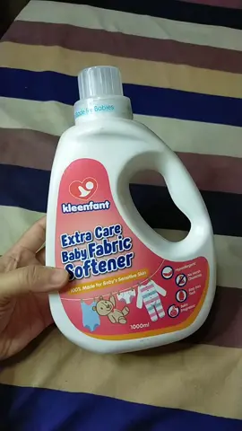 fabric softener para sa damit ng ating mga babies❤️ #kleenfant #babyfabricsoftener #baby #bewborn #sensitiveskin 