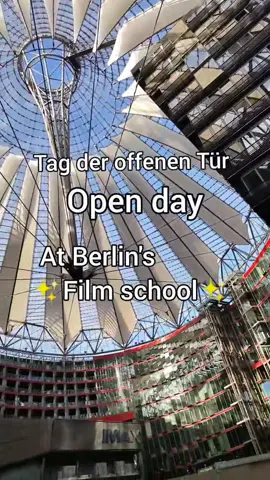 Tag der offenen Tür at DFFB  #filmschool #uniberlin #berlinuni #berlinuniversity #dffb #filmuniversity 
