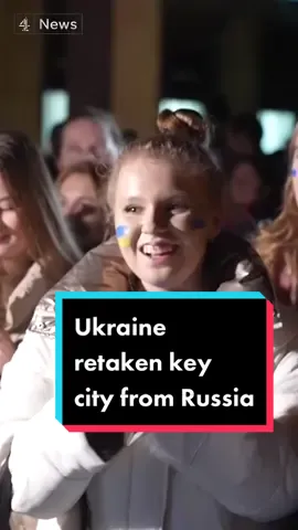 #Ukraine has retaken the city of #Kherson from the Russians in another huge loss for #Vladimir #Putin.