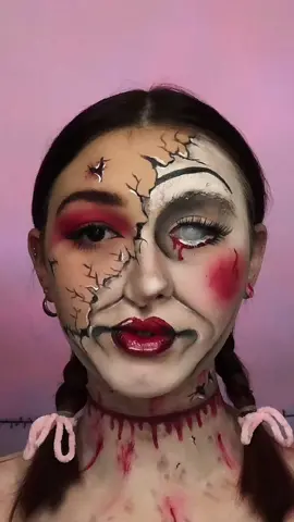 Do u wanna play? #dollmakeup #dollsounds #viral #foryoupage ⚠️its only makeup⚠️fake everything 