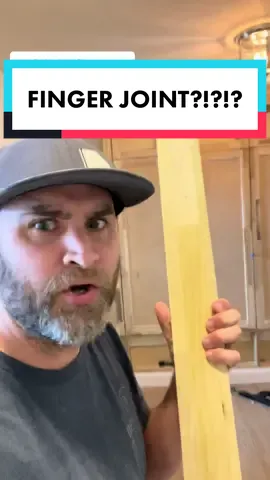 Replying to @hoisky0 Finger Joint?!?!? Why i use finger jointed poplar on paint grade projects #woodworking #wood #carpentry #carpenter #DIY #contractor #remodel #candycrush10 #YellowstoneTV #ChevyEVSongContest 