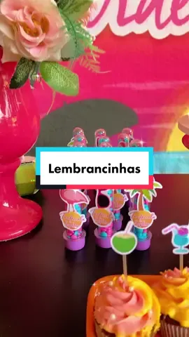 Lembrancinhas Tardezinha 🌴 #tardezinha #festa #fy #trend #happybirthday 