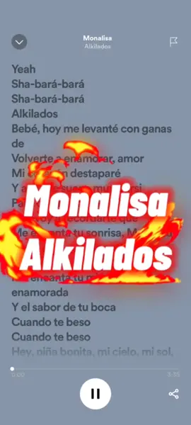 Monalisa #alkilados #monalisa #parati #fyp #viral #tiktok #musica #clasico 