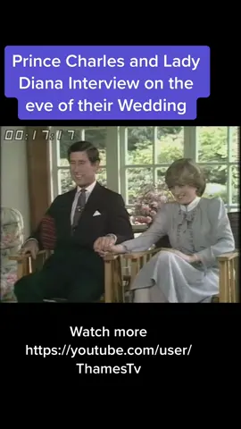 #LadyDiana#princecharles #wedding tThis clup is taken from https://youtube.com/user/ThamesTv you can visit the youtube channel for the full interview. 