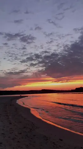 #sunset #laut #tenang 