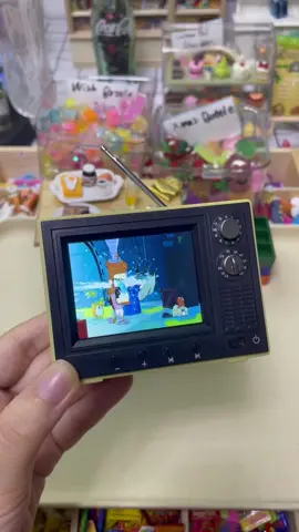 This is such a Super cute unique Mini TV you ever seen!it’s actually work,there 5cartoon short video you can watch too.#miniature #minitv #mini #minielectric #birthdaygift#christmasgiftideas