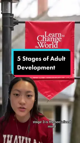 Exploring Robert Kegan’s 5 stages of adult development #adultdevelopment #psychology #kegan #developmentalpsychology #adultlearning #harvard #harvarduniversity #graduateschool #educationtiktok #greenscreen 