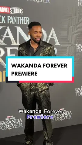 The WAKANDA FOREVER  European premiere was INSANE! 🕺🏽##wakandaforever##blackpanther##blackpanther2##marveltok##mcu##chadwickboseman##shuri##tchalla