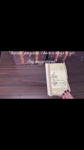 I wanted to show my progress.#junkjournal #journalingideas #scrapbooking #journaling #scrapbookingideas 