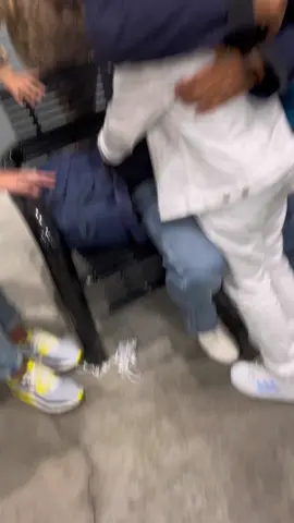 She can't believe it, that she can hug her grandfather for the first time in 7 years, he met her when she was born and we came to the USA. She is very happy 🙏 we are very blessed and we are very grateful 😊