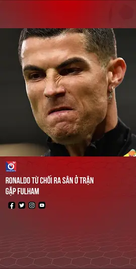 Đây không phải là lần đầu Ronaldo từ chối ra sân cho MU #OnSports #FootballTogether #TinhThanTheThao #VTVcab #vtvcabthethao #thethaomoingay