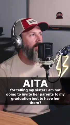 The one that is eight shades of messed up...AITA for telling my sister I am not going to invite her parents to my graduation just to have her there? #aita #aitareddit #redditstories #redditreadings #redditsaidit #reddit_tiktok #foryoupage #fypシ #fyp #storytelling #storytime #storyteller #sister #parents 