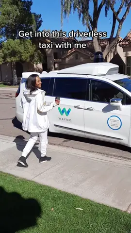Follow to see me using this driverless taxi