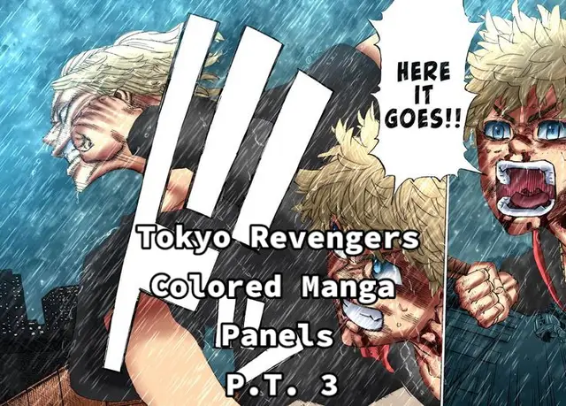 colored manga is so beautiful #manga #anime #fyp #viral #tiktok #fypシ #fypage #colored #mangacoloring #tokyorevengers #tokyorevengersmanga 