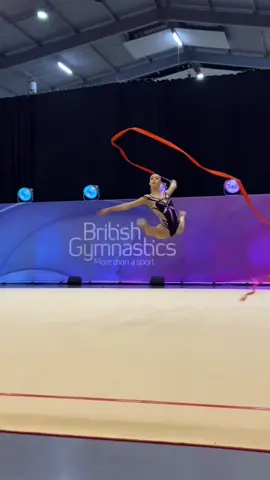 Rythmic ribbon 🎀 #gymnastics #gymnast #rhythmic #ribbon #GymTok 
