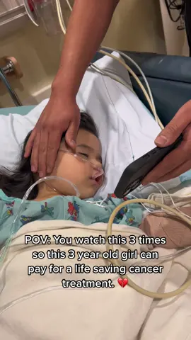 Her go fund me is in the bio. ❤️🥺😢 #fyp #viral #trending #cancer pls help