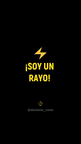 ¡Soy un rayo! ⚡💪 #mentalidadganadora #abundantemente  #mente #superación_personal #rayomcqueen #fyp 