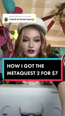 Replying to @jillianlustr How I got the Metaquest 2 for only $7!! #palletliquidation #fypシ #giftideas #metaquest2 #oculusquest2 