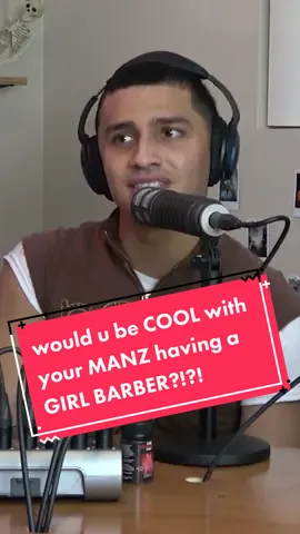 idk cuz sometimes i be lookin at my OWN barber when hes lining me up like 👁️🫦👁️