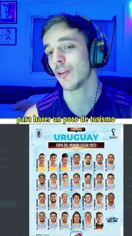 Uno x uno los jugadores de Uruguay! #seleccionuruguaya #uruguay #mundial2022 #mundialqatar2022 #mundia #qatar2022 #clipsdetwitch #streamer #twitch #soyderiver #benitosdr #futbol #sdr #twitchargentina #streamersargentinos #humor #luissuarez #nandez 
