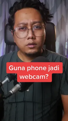 Dah tak payah beli webcam lepas ni. Boleh guna app droidcam #droidcam #tipswebcam #wfh #googlemeet #techtips #phonehack #phonetips #wifi #webcam 