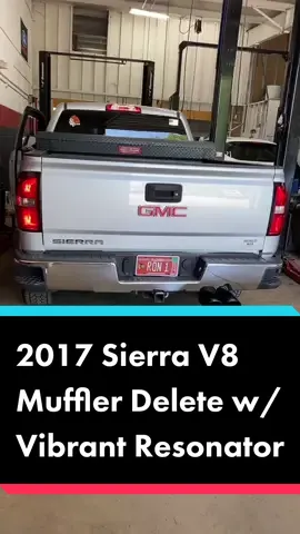 2017 GMC Sierra 1500 5.3 Muffler Delete w/ Vibrant Resonator #vibrantexhaust #vibrantperformance #mufflerdelete #resonatordelete #straightpipe #straightpiped #gmc #gmcsierra #trucks #trucksoftiktok #mamalona 
