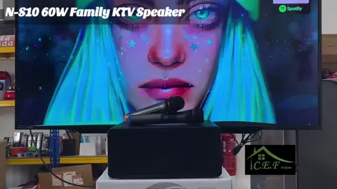 SET KTV KARAOKE 🎤 Kini kita boleh karaoke dirumah sahaja 😱 cepat sekarang tgh ada sales tau!! #ktv #karaoke #singing #isolo #bass 