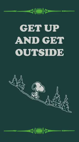 Feeling motivated to get outside isn’t always easy. Snoopy shows Charlie Brown that the opportunity to appreciate nature’s beauty is worth the extra effort. #TakeCareOfTheEarth #TakeCareWithSnoopy