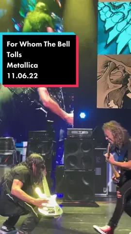 Rob and Kirk always having tons of fun during Bellz 🔔😆 #metallica #metallicafan #metallicalive #metallicaconcert #kirkhammett #roberttrujillo #metal #metaltok #forwhomthebelltolls #killemallforone 