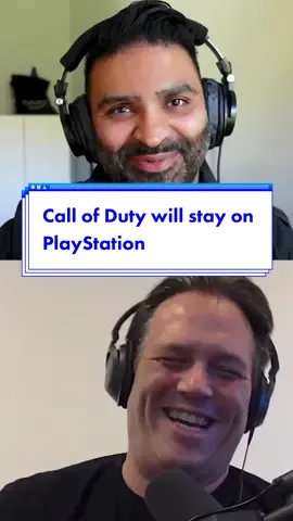 Call of Duty will stay on PlayStation if the Activision deal goes through, says Microsoft Gaming CEO Phil Spencer #callofduty #gaming #playstation #microsoftgaming 