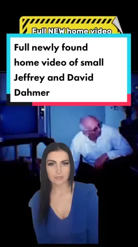 Newly found long home video of Jeffrey and David Dahmer as kids credit to 