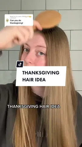 Replying to @Lily..wells..0913🤟🏼🫶🏼🫠 | would be cute for any seasonal event !! Let me know if you’d like to see more of these 🤍 | #fashion #hairstyle #hairtrends #hairtutorial #2022hairstyles #cleangirlhair #hair #thanksgiving 