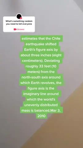 #answer to @thefrenchfbi #earthquake 