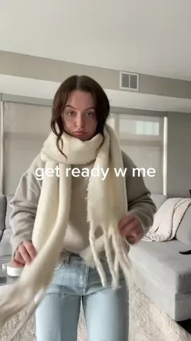 finally snowing in minne 🌨️ #grwm #OOTD #outfitideas 