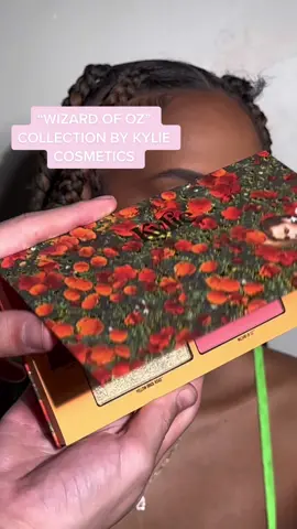 Using the new “wizard of oz” collection by @Kylie Cosmetics @Kylie Jenner on my cousin 😍♥️🖤