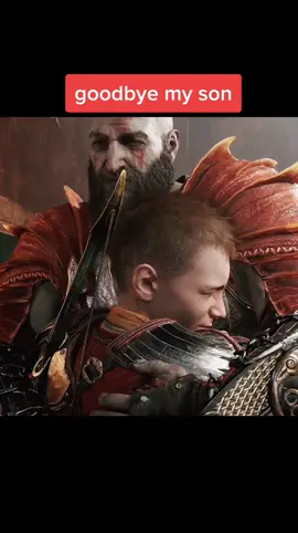 Bye Bye Son #gow #godofwar #godofwarragnarok #kratos #boy #atreus #loki #son #fatherandson #sad #sadending #goty #gameoftheyear #ps5 #playstation #gaming #game 