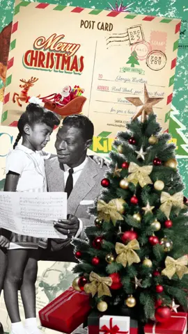 Get in the Christmas spirit with the King of #Christmas 🎄 #natkingcole #thechristmassong #collage 