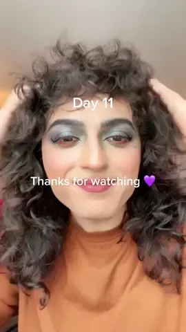 Day 11 guys todays look was inspired by all thr bs i have to deal with being #trans #transgender #muslim #pakistani #makeup #beauty #lgbtq #selflove #transformation #mtf 
