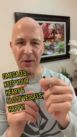 Omega 3’s…Keep Your Heart & Blood Vessels Happy!  #drmandell #youtube #heart #fyp