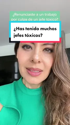 #renunciar #trabajo #empleo #jefestoxicos si has renunciado varías veces a tu trabajo por culpa de jefes tóxicos, quizá debas cambiar de estrategia. 
