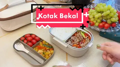 Kotak Bekal#kotakbekal #kotakmakan #tuperware #NikmatiKenangannya #lunchbox #JoydayBerlapisSerunya #beliditiktok #perabotandapur 