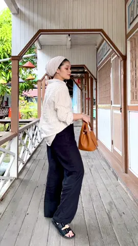 Lack of color but obsessed with this outfit <3  #WEJW #whatEJwears #minimaloutfitinspo #minimaloutfitideas #minimalstyleoutfit #turbanstyle #linenoutfit #foryoupage #fyp 