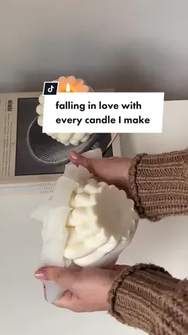 Falling in love with every candle I make. #candlemaker #soycandles #sculpturalcandles #candletok #candleshop #candlesoftiktok #handmadecandles #christmas #gifts 