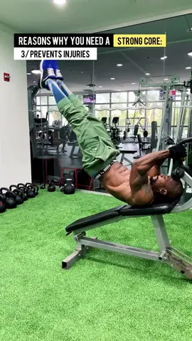 Core exercises improve your balance and stability. Core exercises help you in training muscles in your lower back, pelvis, abdomen, and hips to work in harmony. This allows you to have better stability and balance 🫡 #coreworkout #absworkout #gym #fyp 