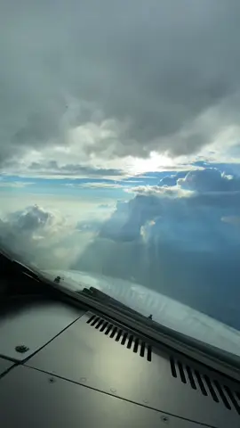 Paradise… #greece #cockpit #pilot #fy #fyp #fypシ #foryoupage #clouds #sky 
