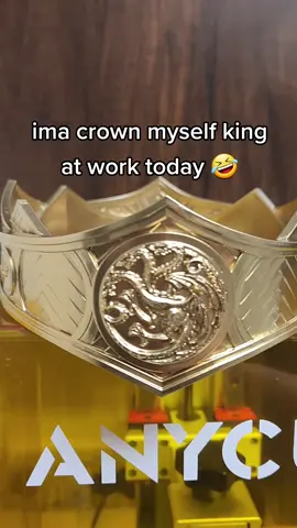 the Crown of Viserys #gameofthrones #work #king #crown #handoftheking #DIY #houseofthedragon #viserystargaryen 