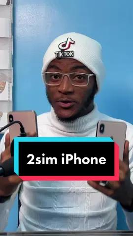 2sim iPhone#oumar_dr #viral #iphonetips #fyp #tiktoknigeria #teamsam🔥 #arewa__tiktok 