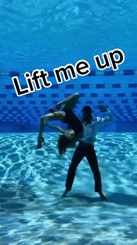 LIFT ME UP  🧜🏼‍♀️💙🕺🏽 #dance #flow #rihanna #dancechallenge #pool #mermaid #gopro @Rihanna @Marvel Studios 