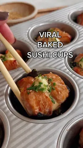 I love discovering new things on Tiktok. These are inspired by @TOR MINELL and @THEMODERNNONNA 🥰 #LearnOnTikTok #sushibake #foodtrends #deliciousfood #sushi