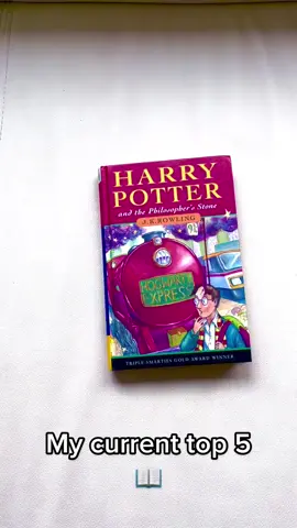 My current top 5 YA/Middle Grade book picks. What are your top 5?  #BookTok #harrypotterbooks #booktokya #yabooks #bookworm 